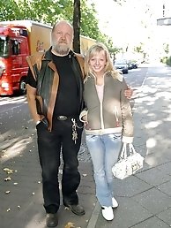 Yearning elderly mans penis desires to orally pleasure the enticing blonde, Tina