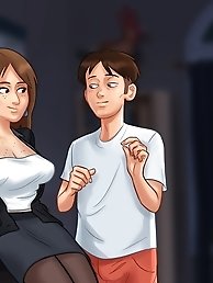 Enjoy the game with SummertimeSaga and Miss Bissette