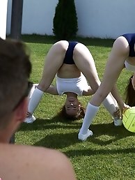 Your wife is welcome to join in the fun at a teenage orgy.