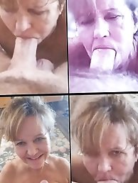 Melody Radford in her undergarments.