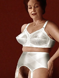 Senior girls and grannies in Corsets and Girdles