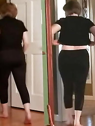 Yoga pants still look hot on 64 year old MarieRocks