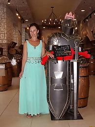 Cock hungry mature dames look excited